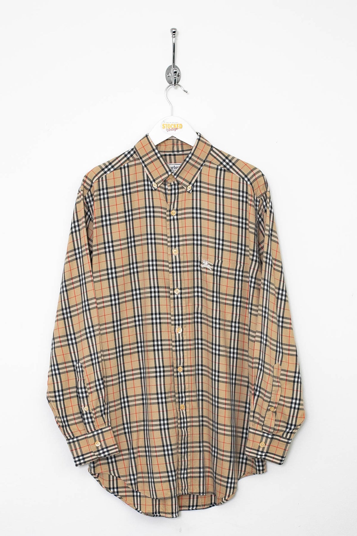 90s Burberry Nova Check Shirt (M)