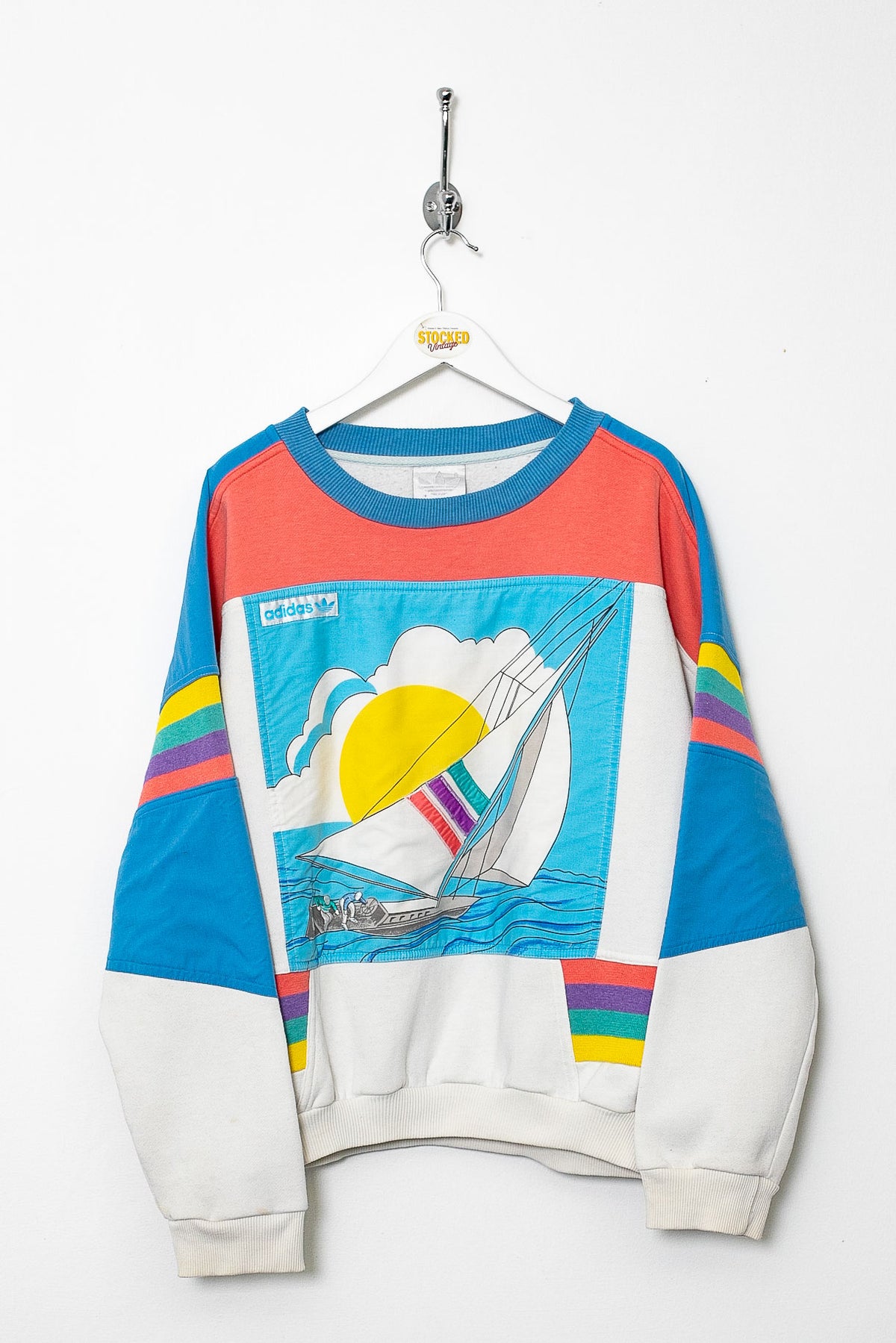 Rare 90s Adidas Regatta Sweatshirt (S)