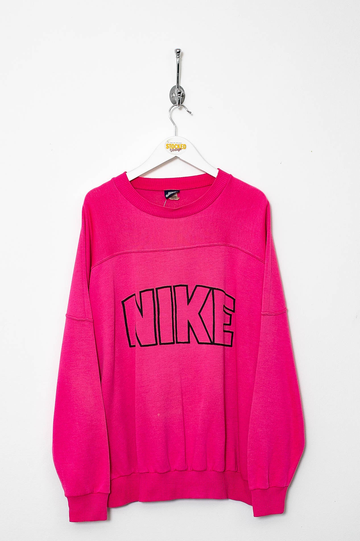 pink vintage nike jumper