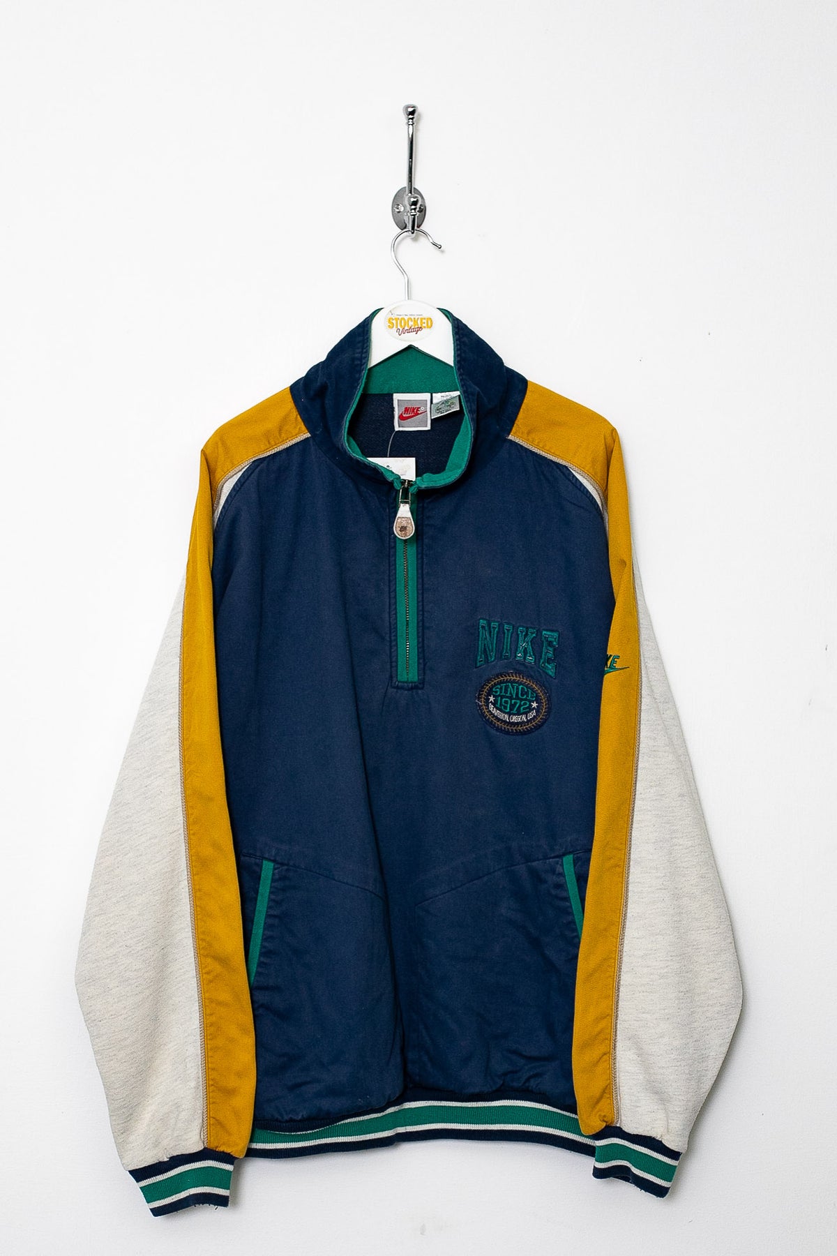 90s Nike 1/4 Zip Sweatshirt (L)