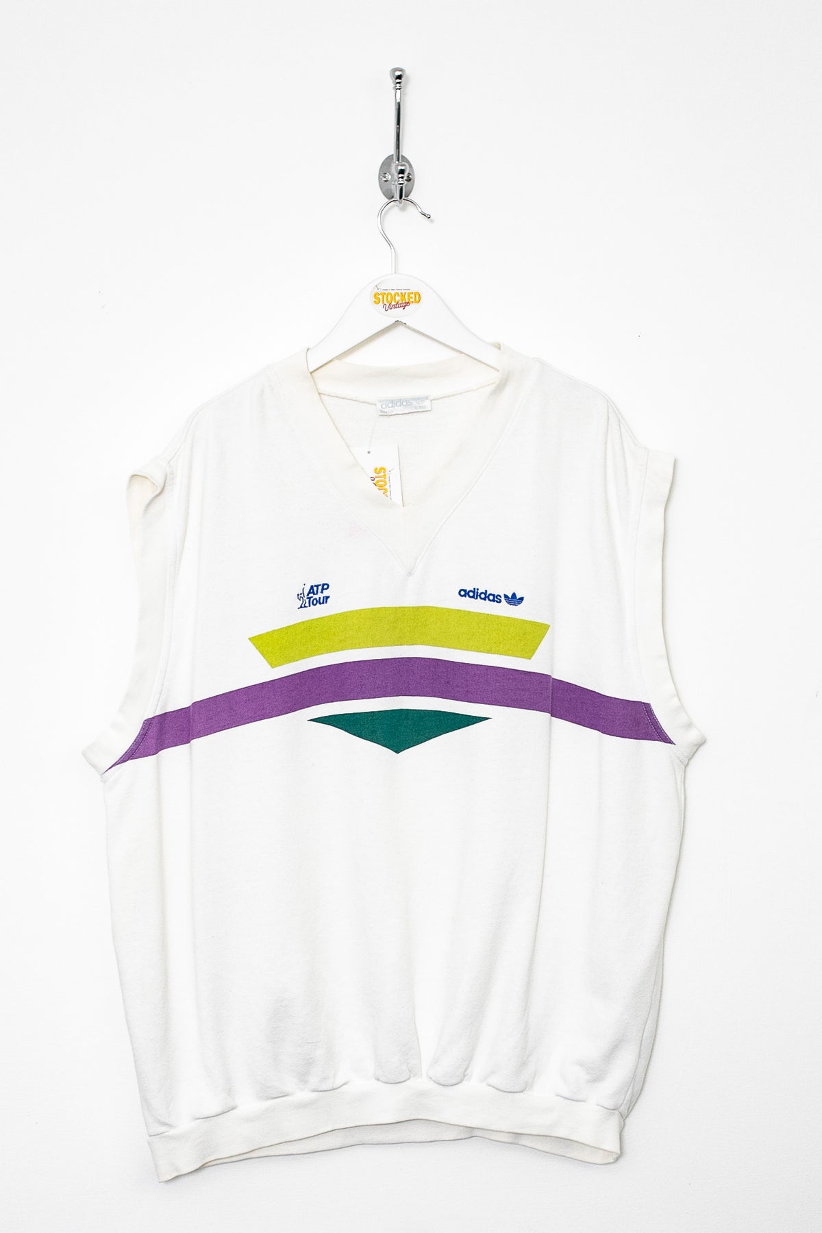 90s Adidas ATP Tour Sweater Vest (XL)