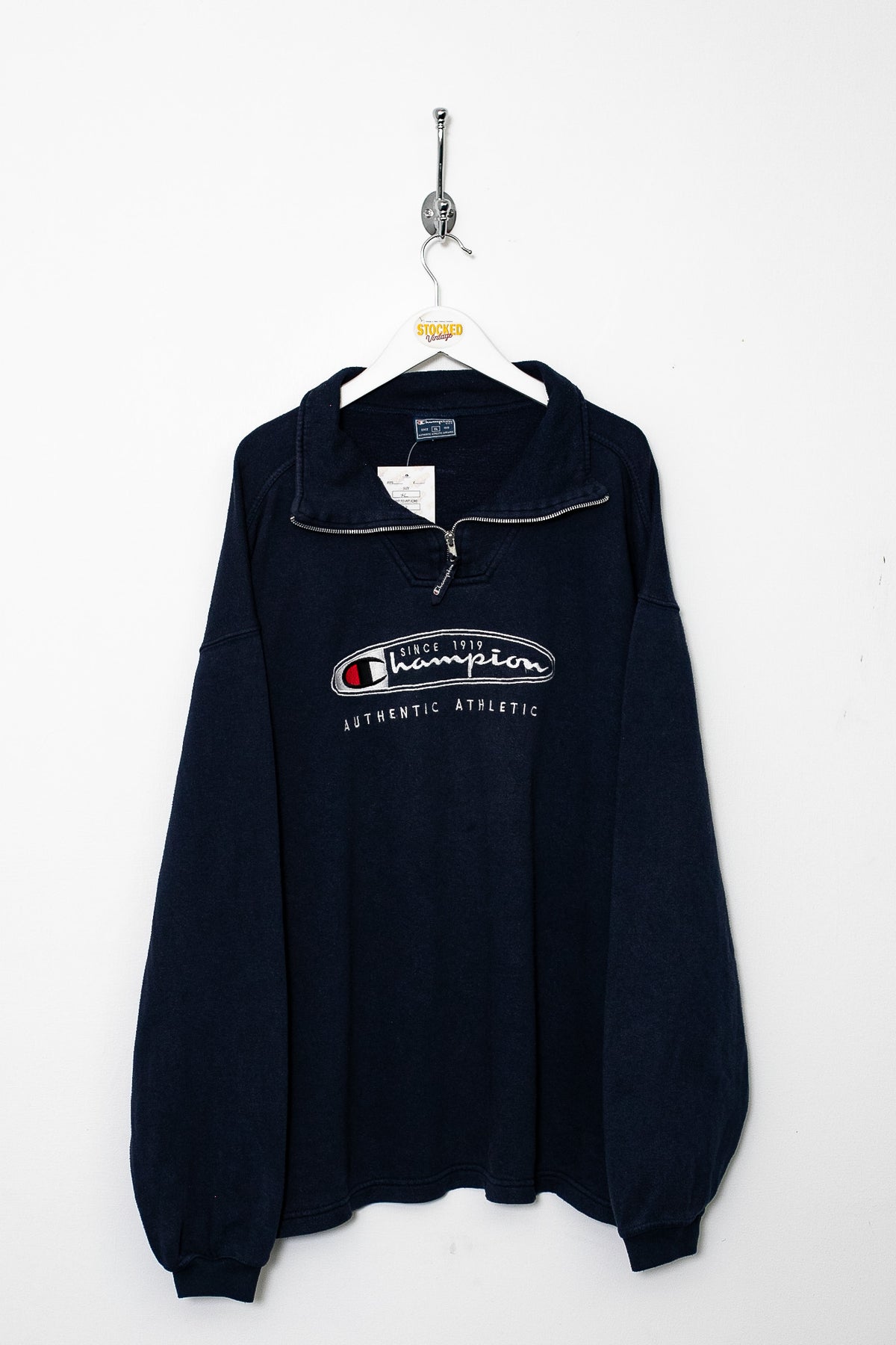 00s Champion 1/4 Zip Sweatshirt (XL)