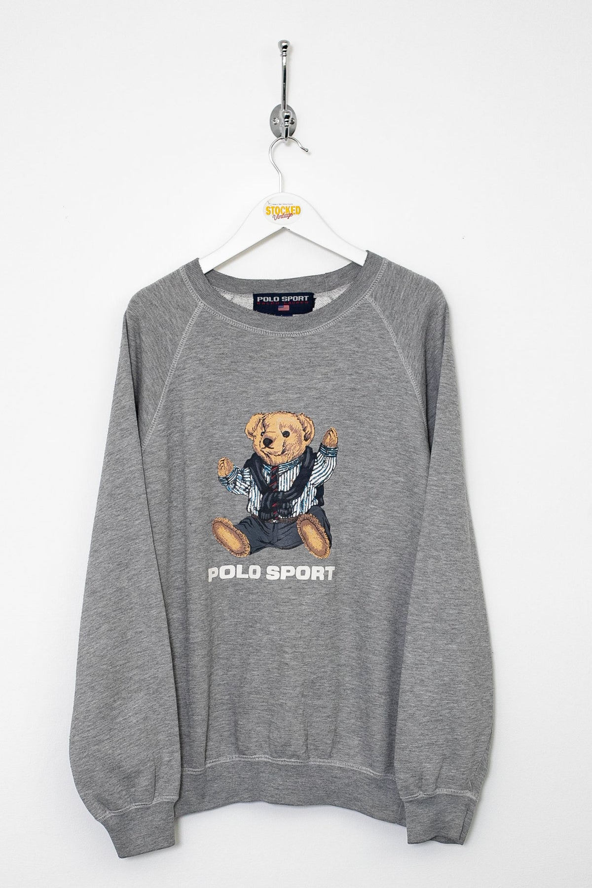 00s Ralph Lauren Polo Bear Sweatshirt (M)