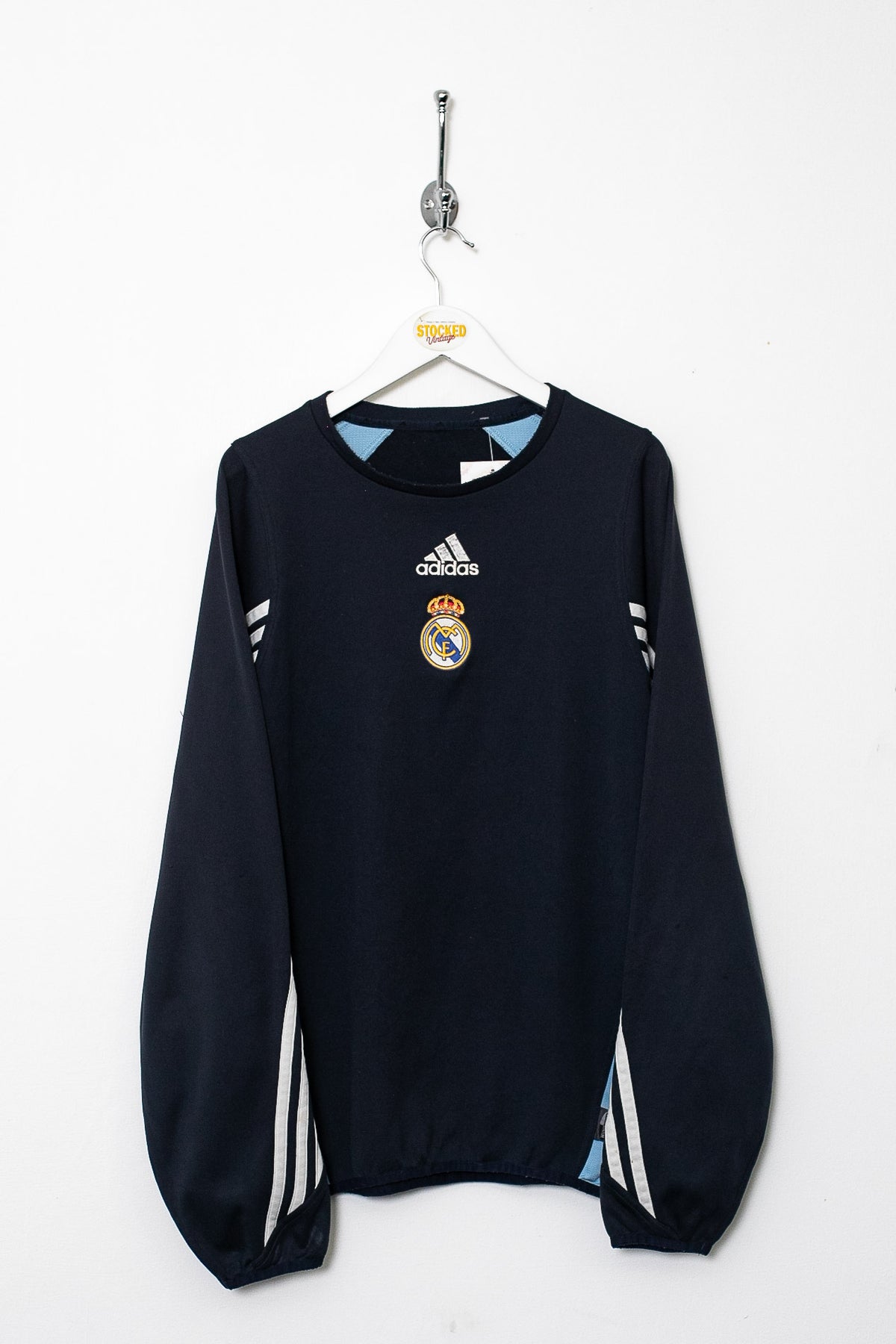 00s Adidas Real Madrid Training Pullover (M)