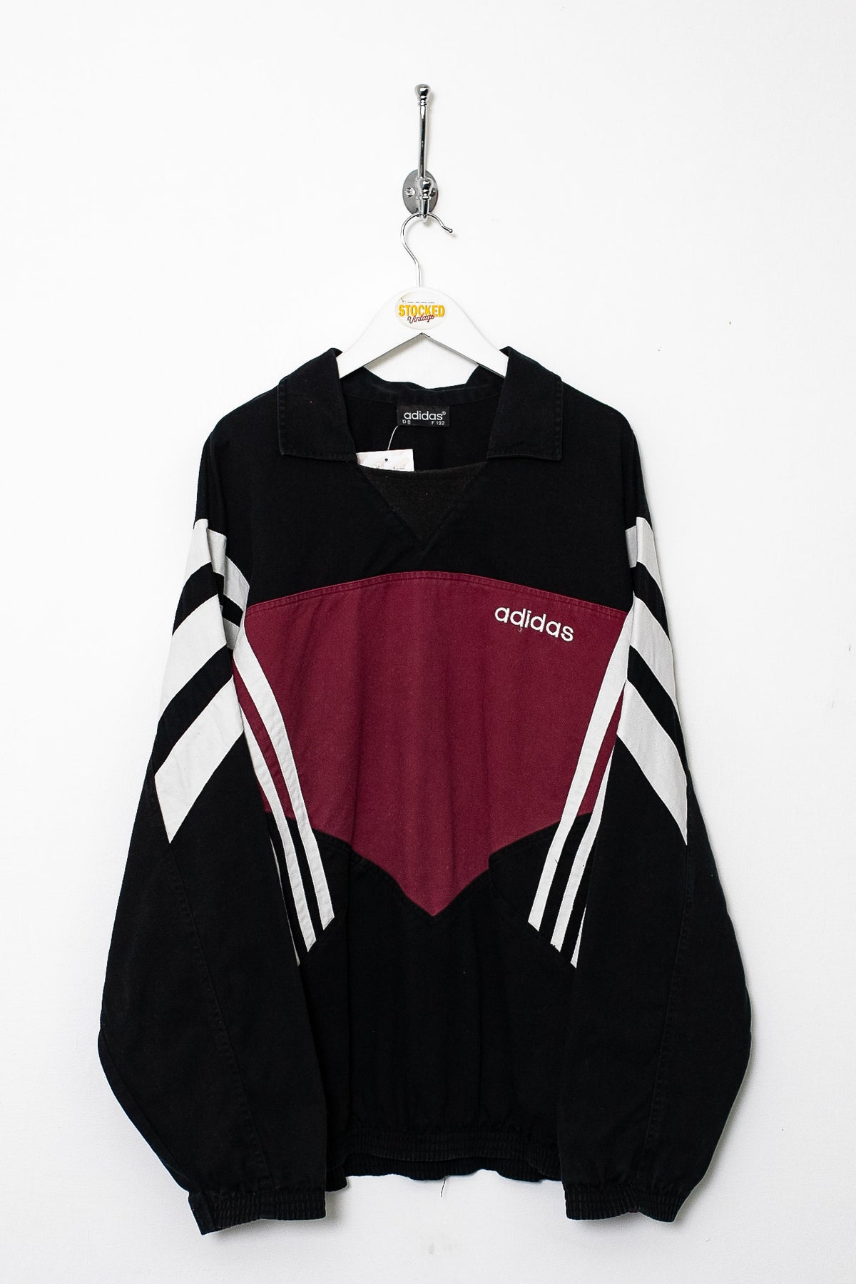 90s Adidas Drill Pullover (XL)