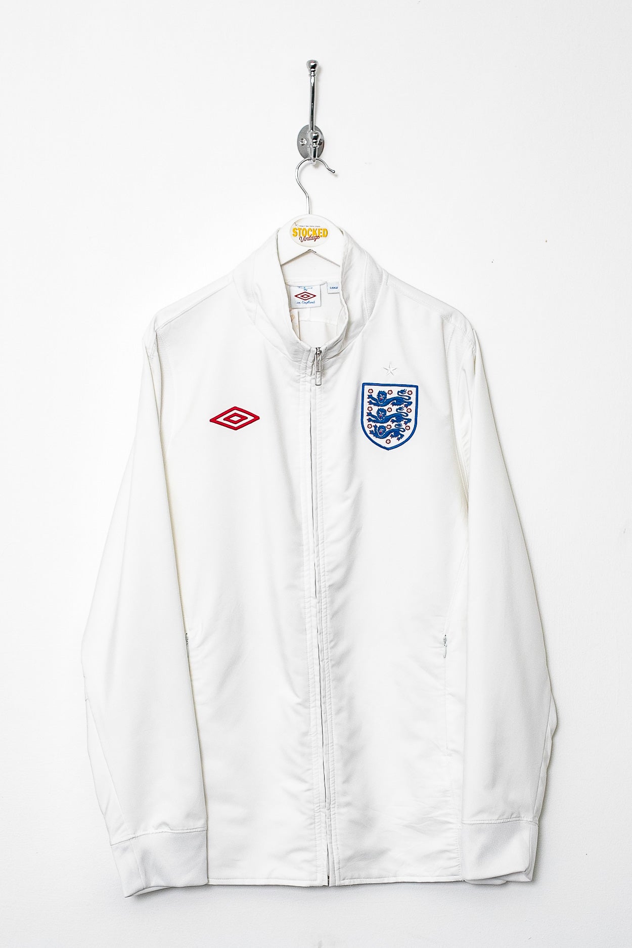 【美品】00s UMBRO ENGLAND Nylon Track Jacket 00s Umbro England Training Jacket (M) – Stocked Vintage