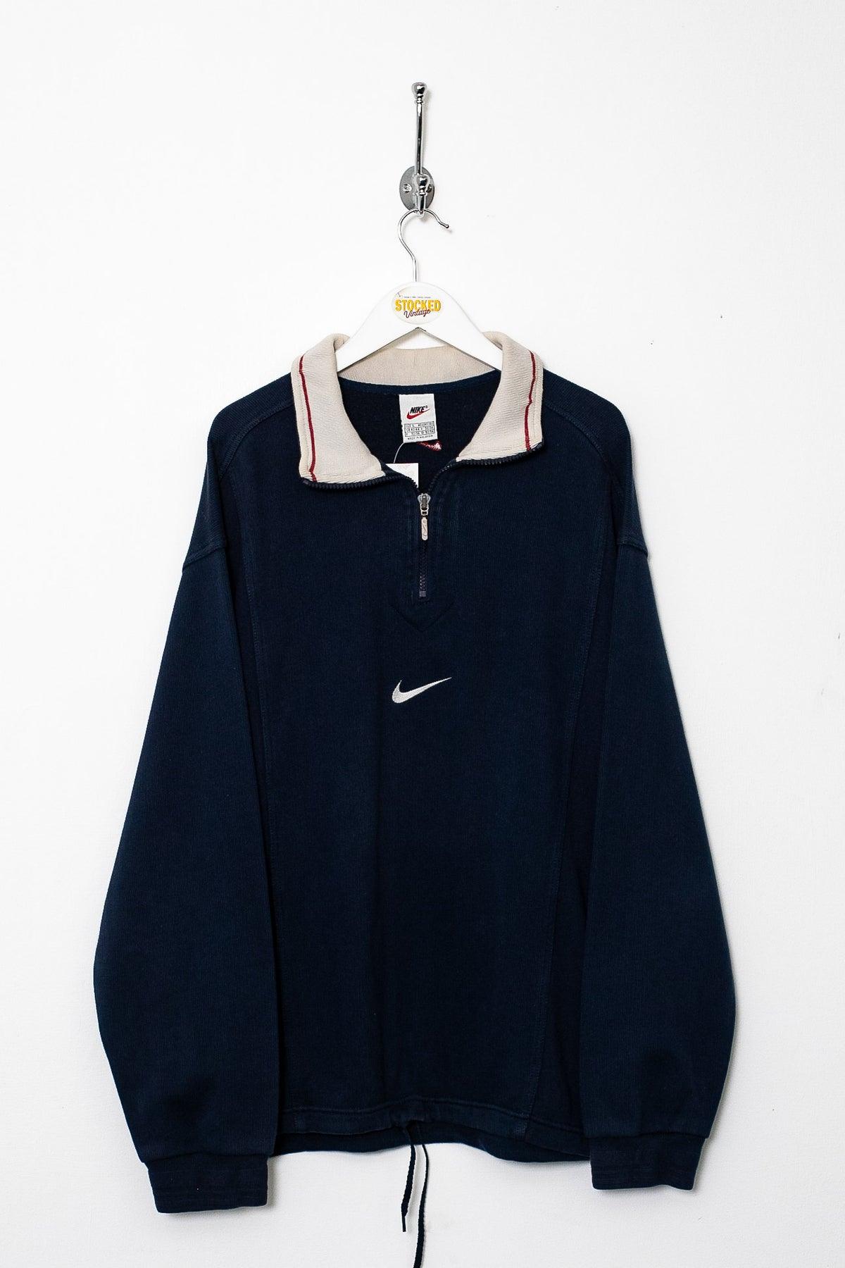 90s Nike 1/4 Zip Sweatshirt (L)
