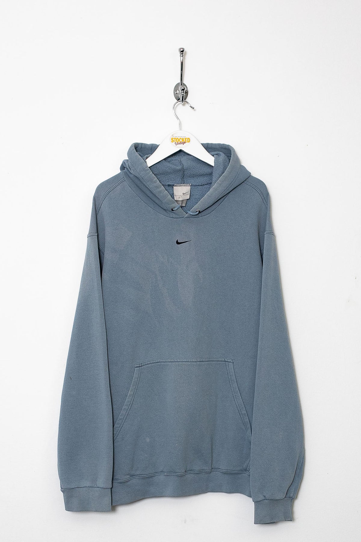 00s Nike Centre Swoosh Hoodie (L)