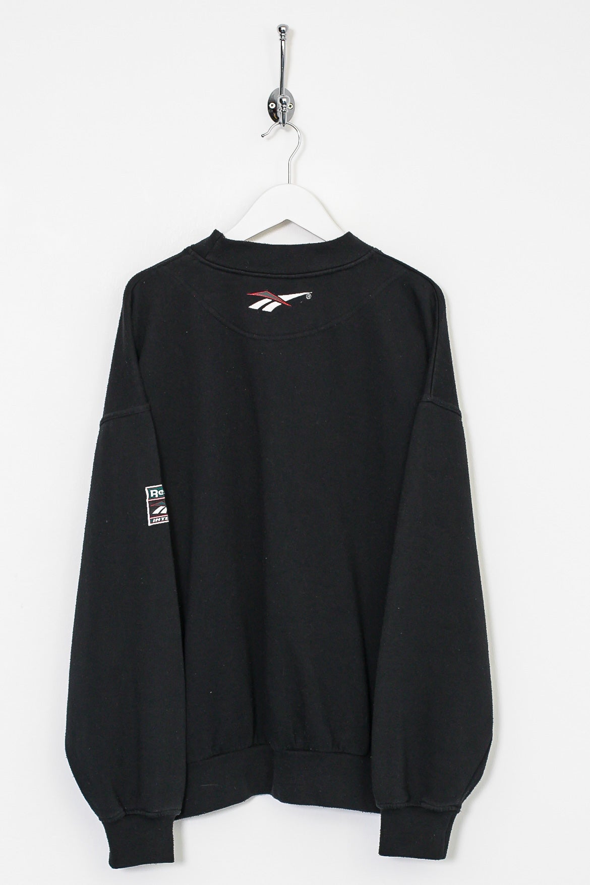 reebok vintage sweatshirt mens black