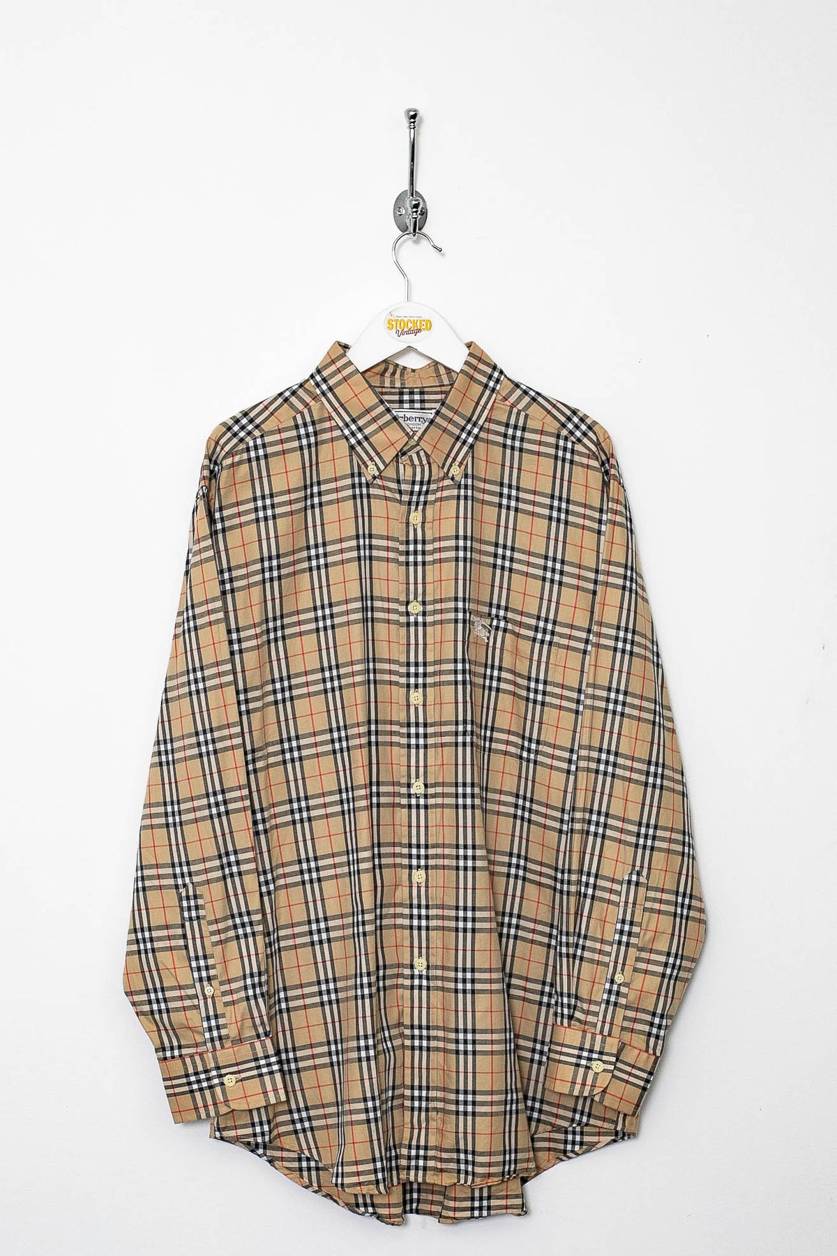 90s Burberry Nova Check Shirt (L)
