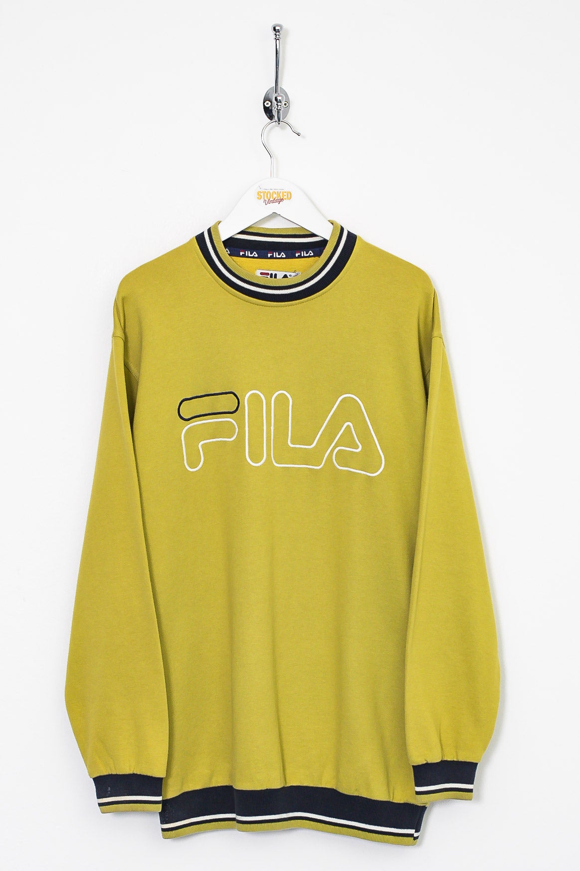 Yellow fila clearance jumper