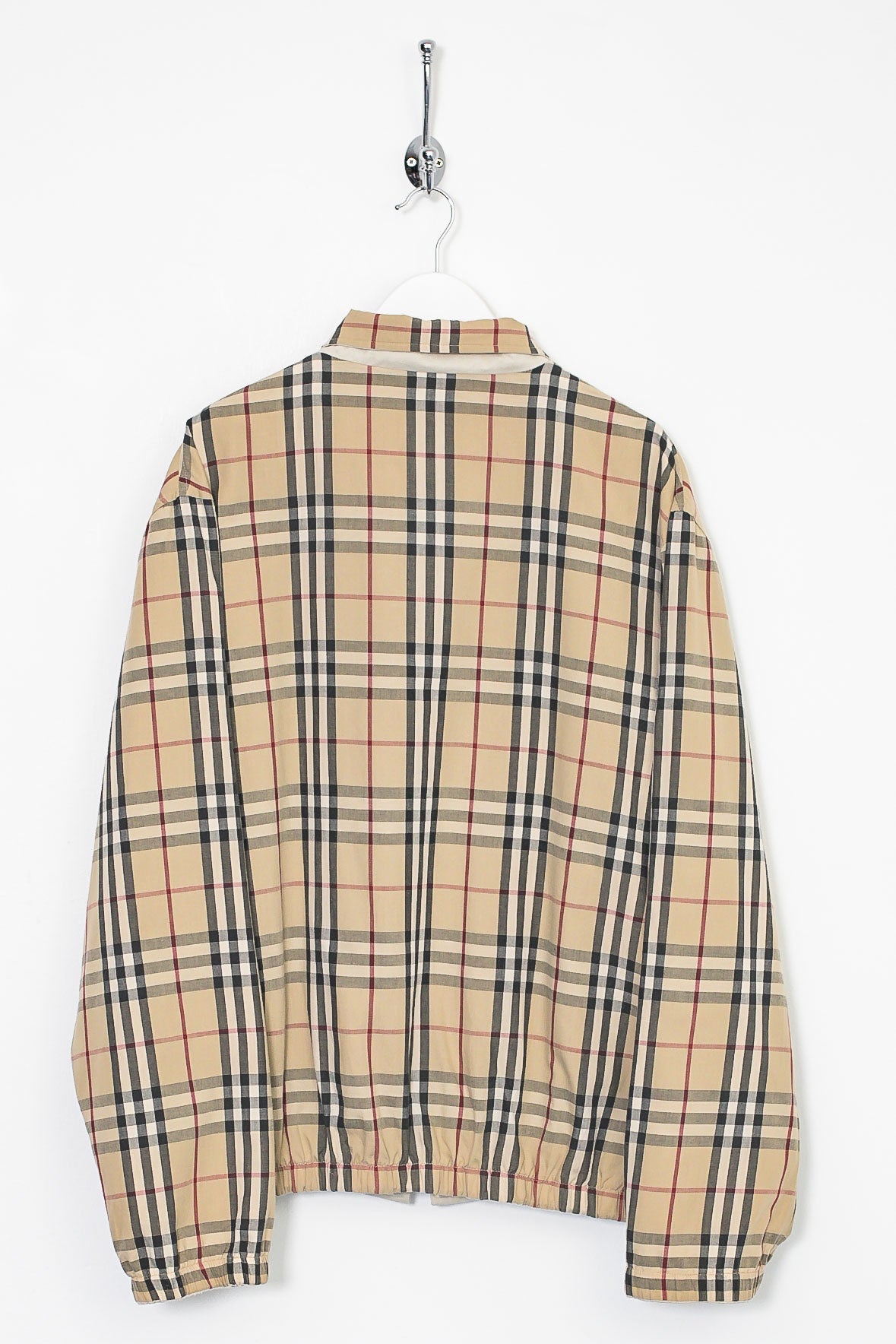 90s Burberry Nova Check Reversible Jacket (L)