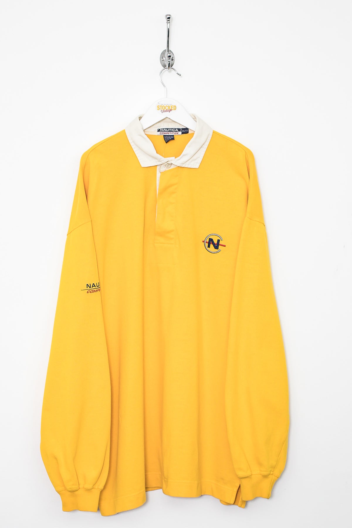 00s Nautica Competition Rugby Shirt (XXL)