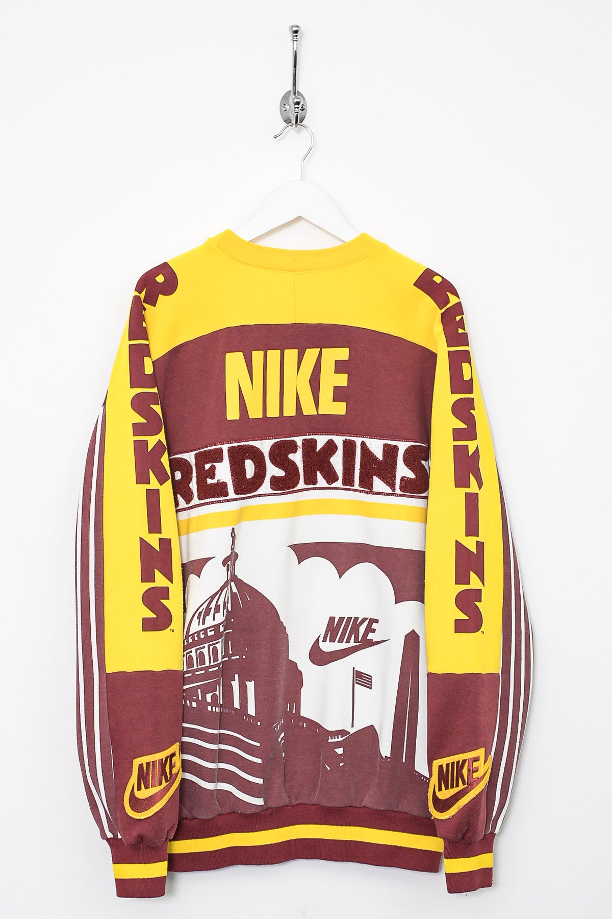 Rare 80s Nike NFL Washington Redskins "Skyline Series" Sweatshirt (L)