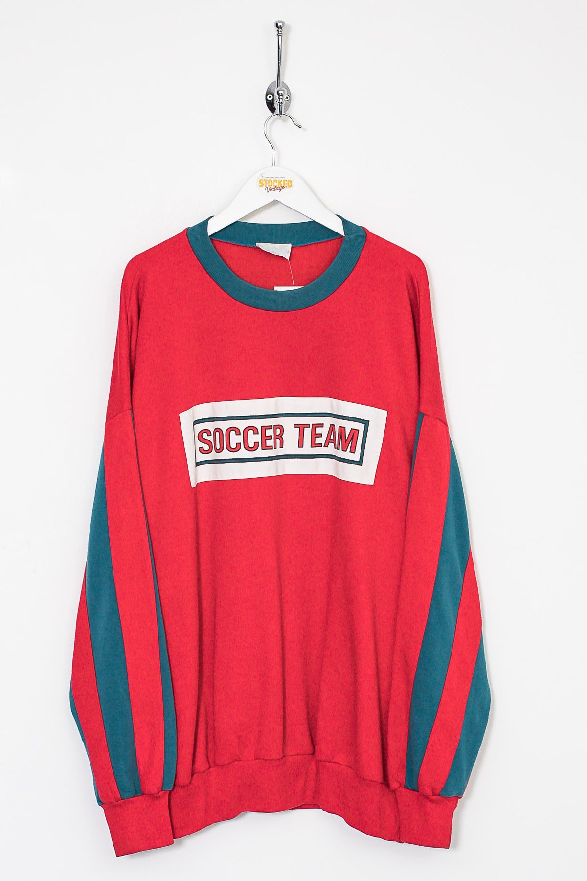 90s Adidas Soccer Team Sweatshirt (XL)