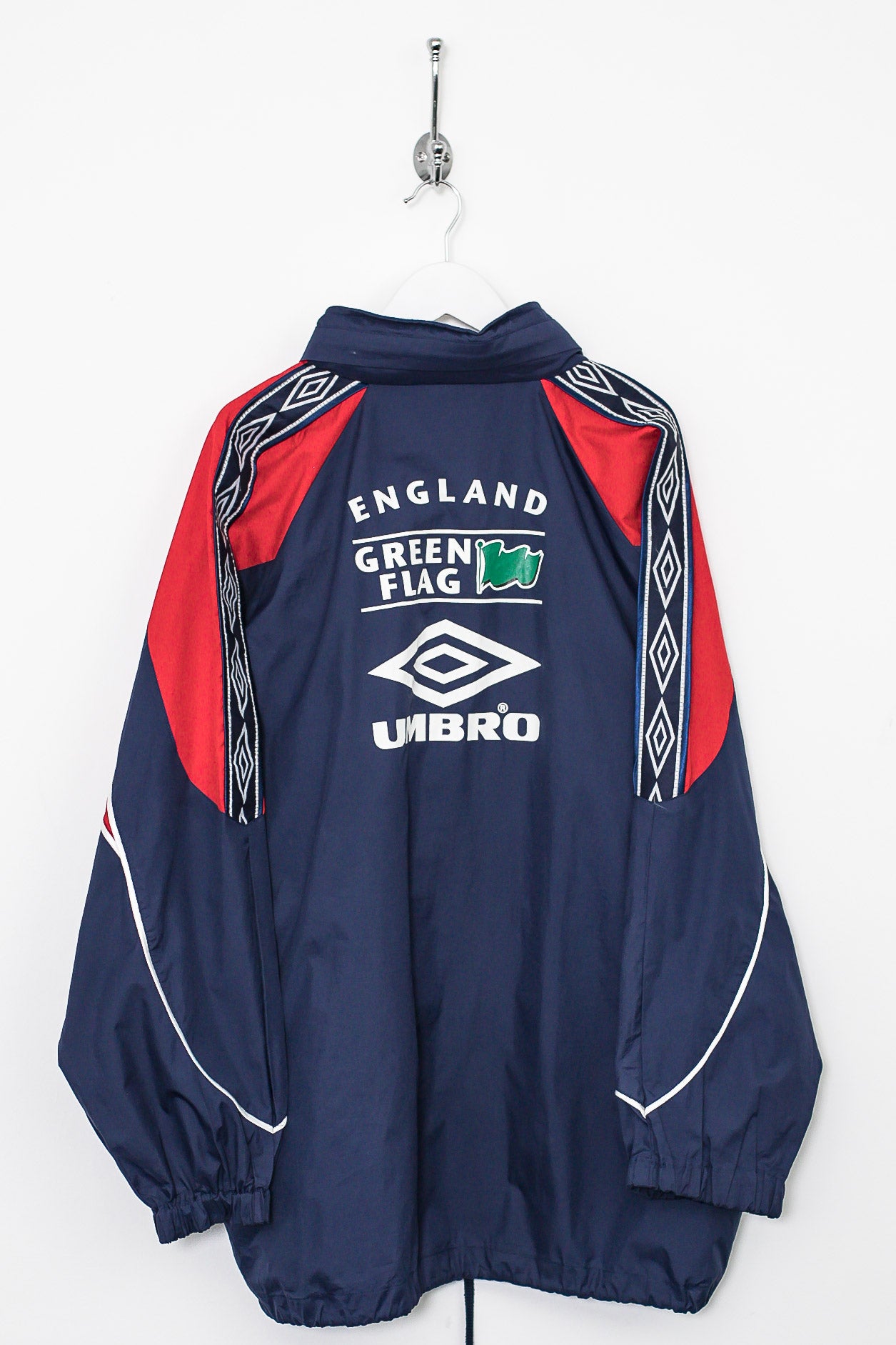 90s Umbro England Training Jacket (L) – Stocked Vintage