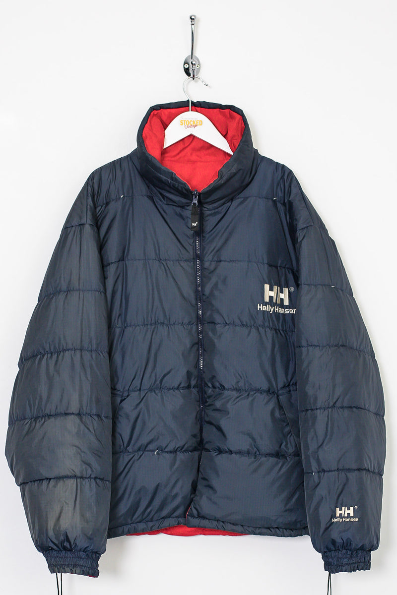 vervolging Politiek kool 90s Helly Hansen Reversible Puffer Jacket (L) – Stocked Vintage