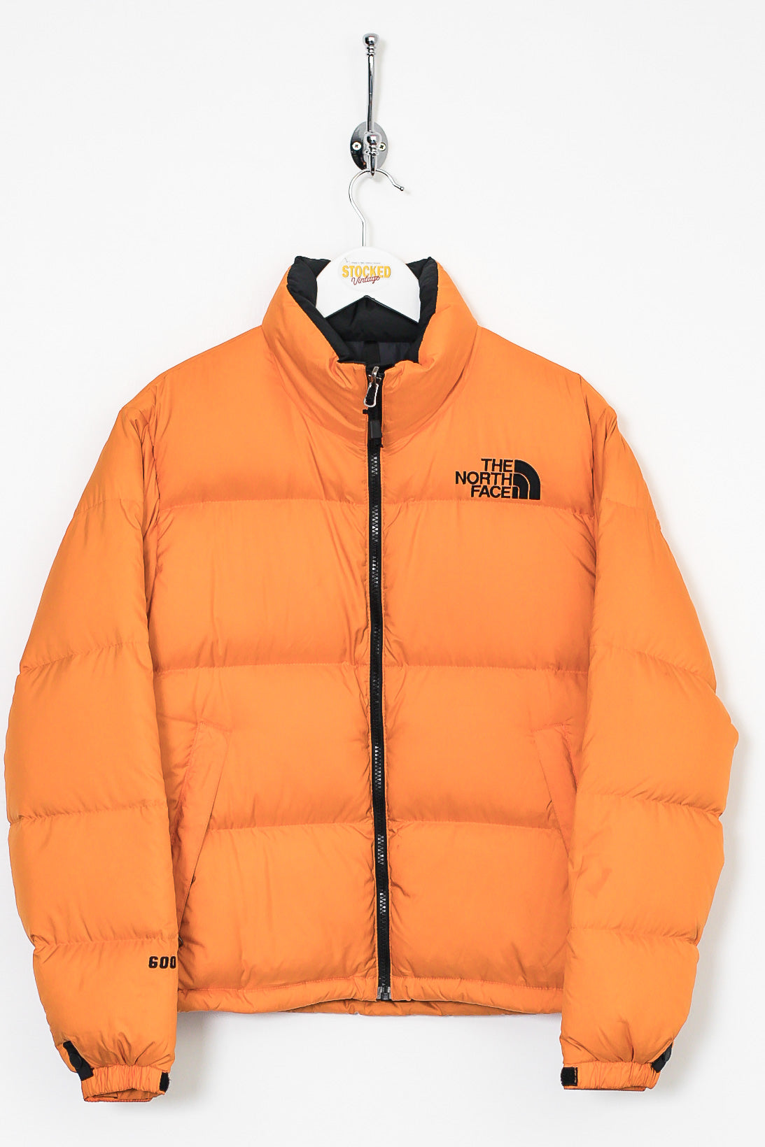 The north face hot sale orange puffer