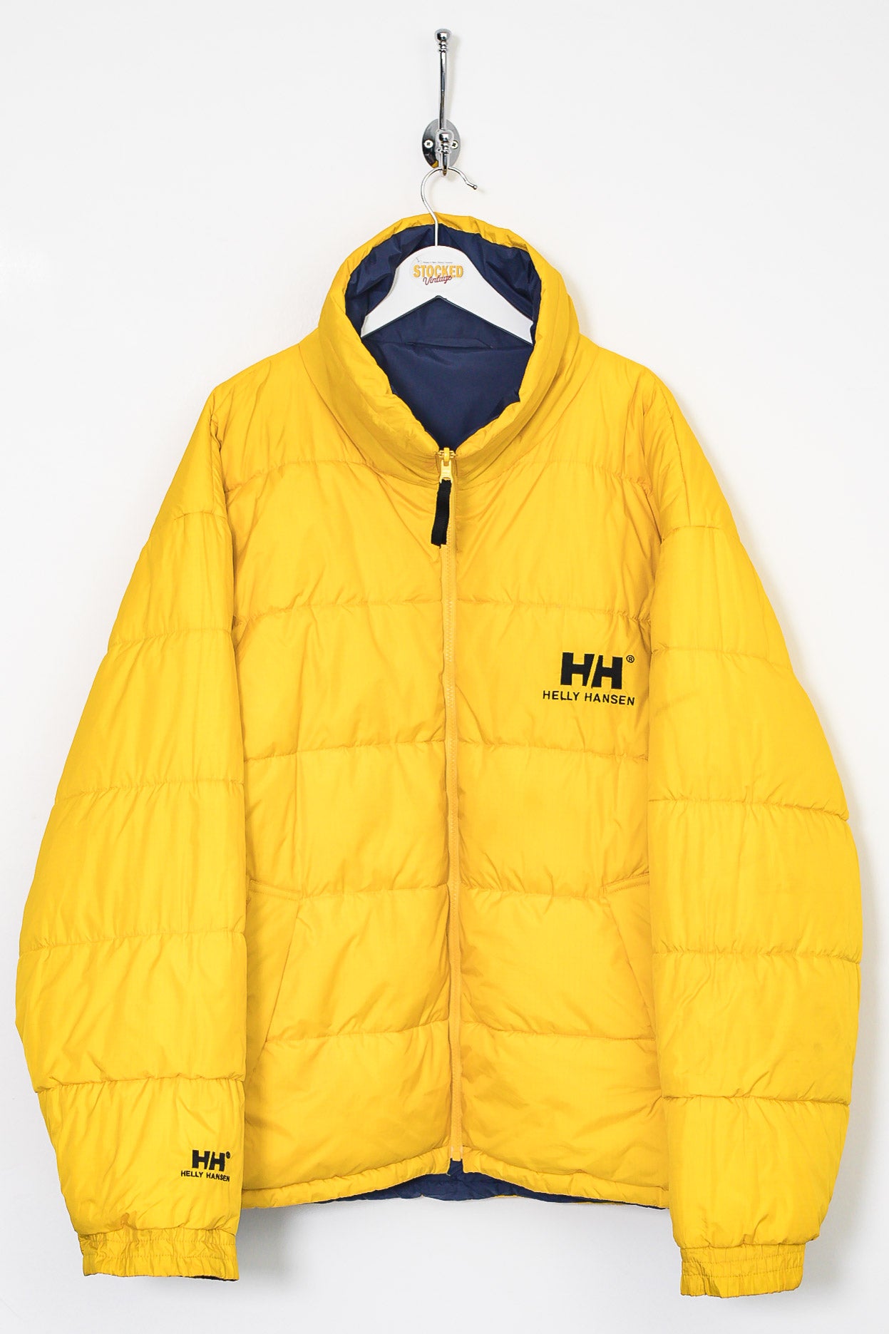 90s Helly Hansen Reversible Down Filled Puffer Jacket (XL ...