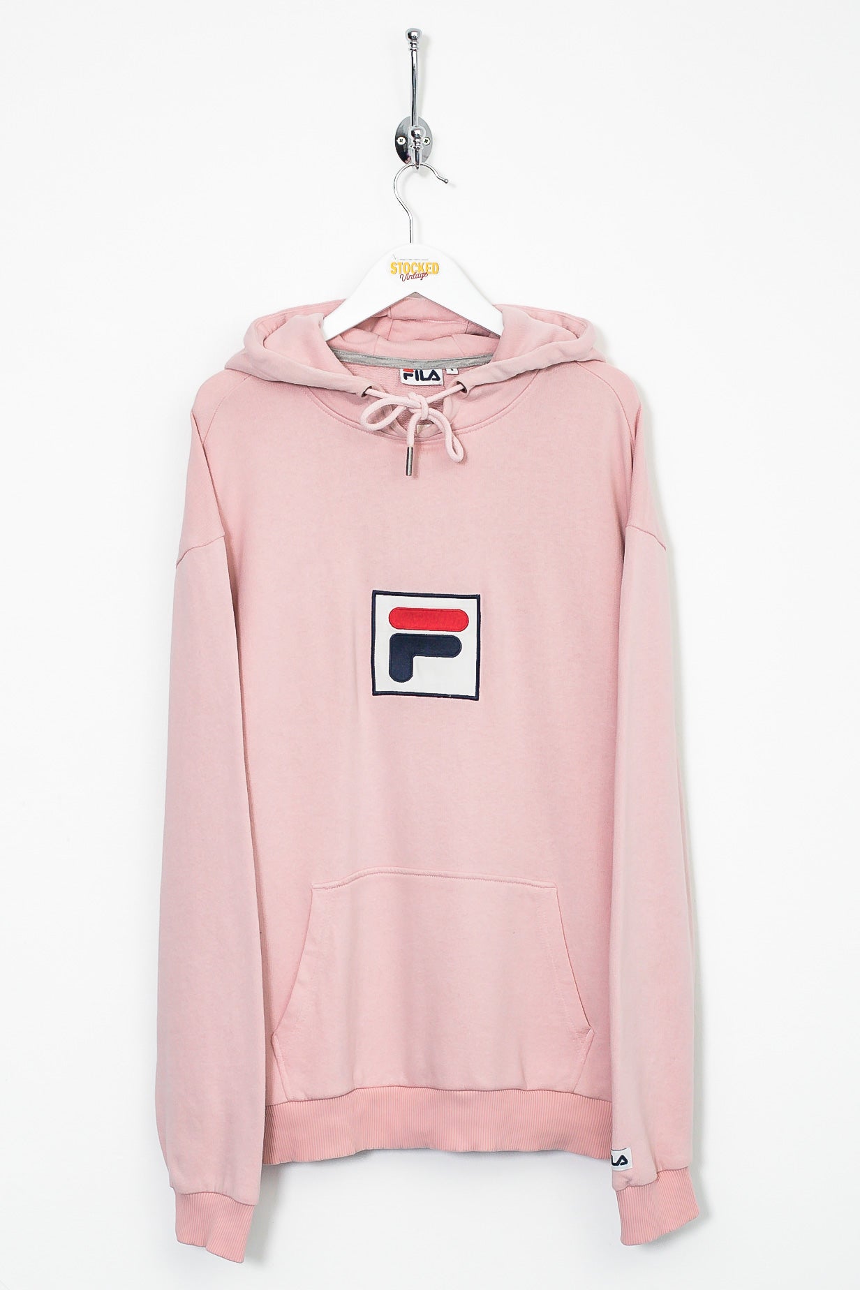 Baby pink cheap fila hoodie