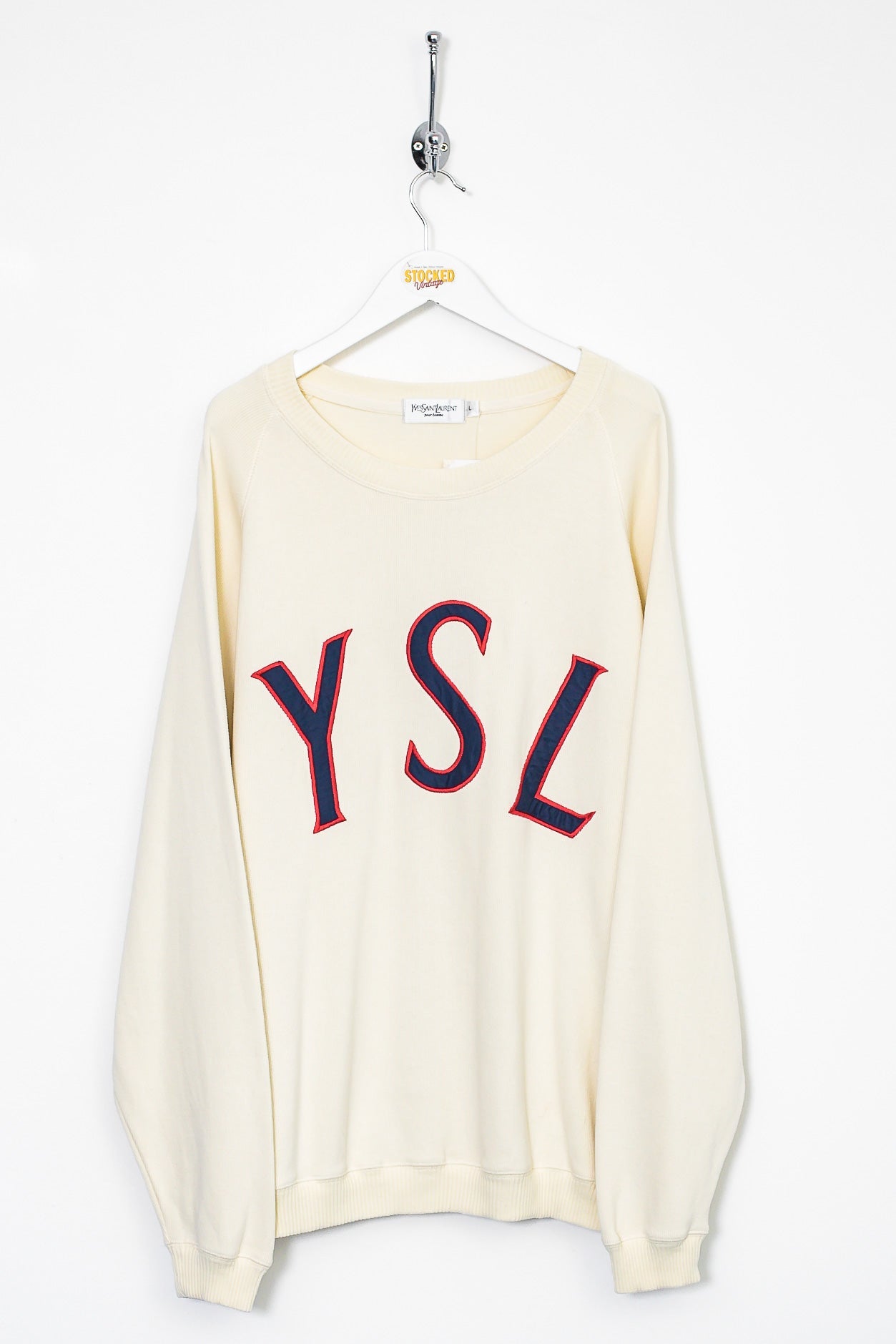 90s YSL Sweatshirt (L) – Stocked Vintage