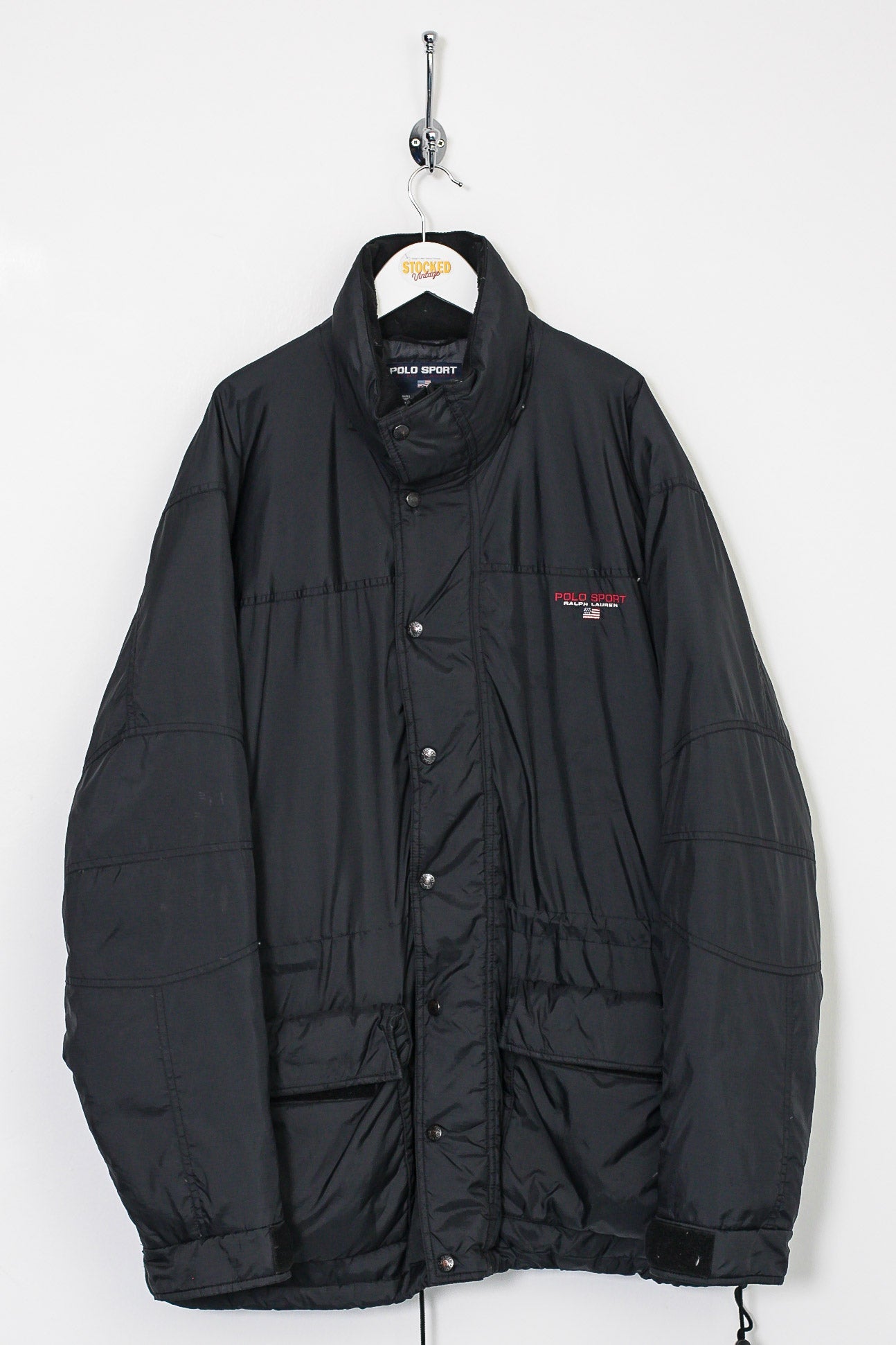 90s Ralph Lauren Polo Sport Down Filled Puffer Jacket L