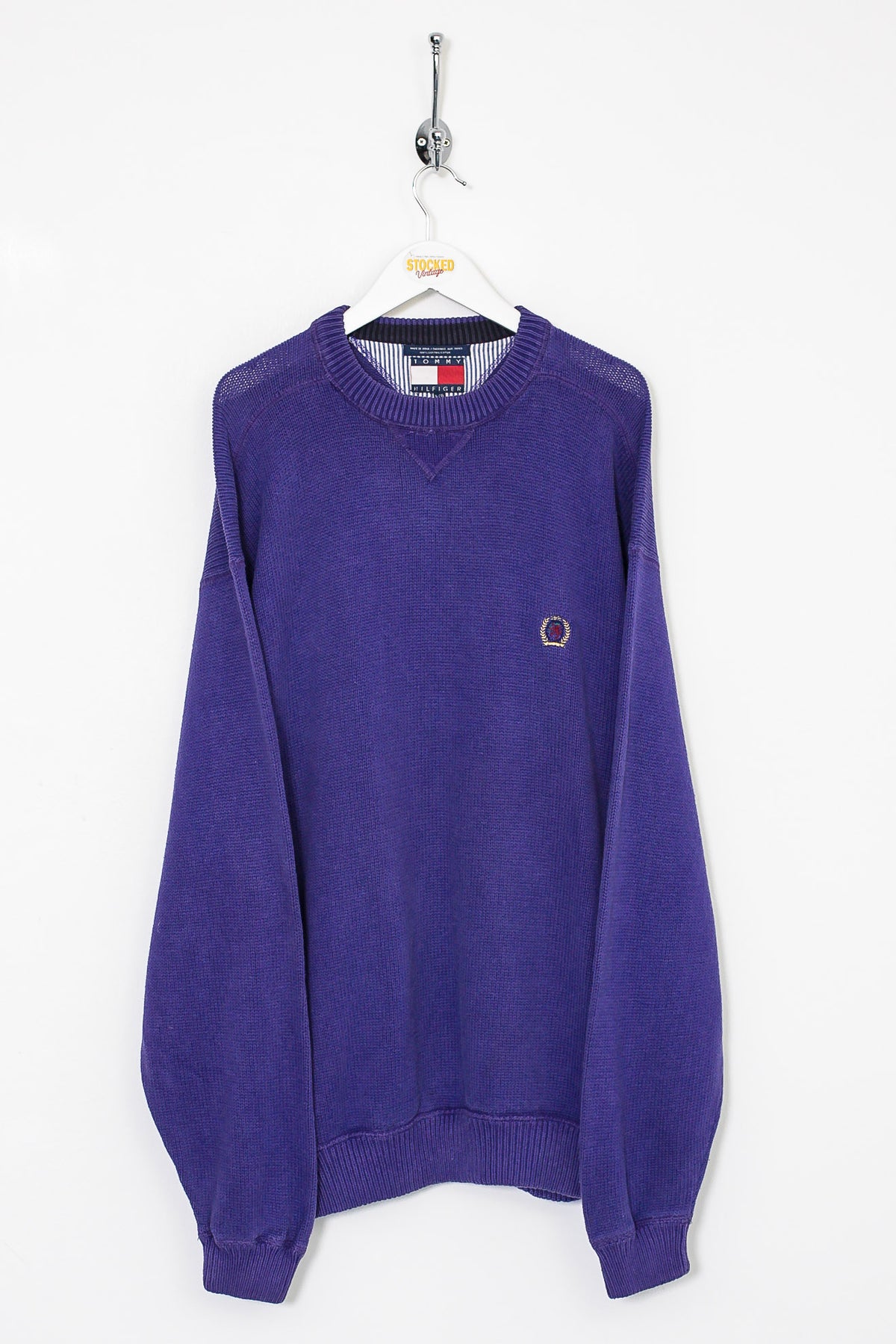 90s Tommy Hilfiger Knit Sweatshirt (L)