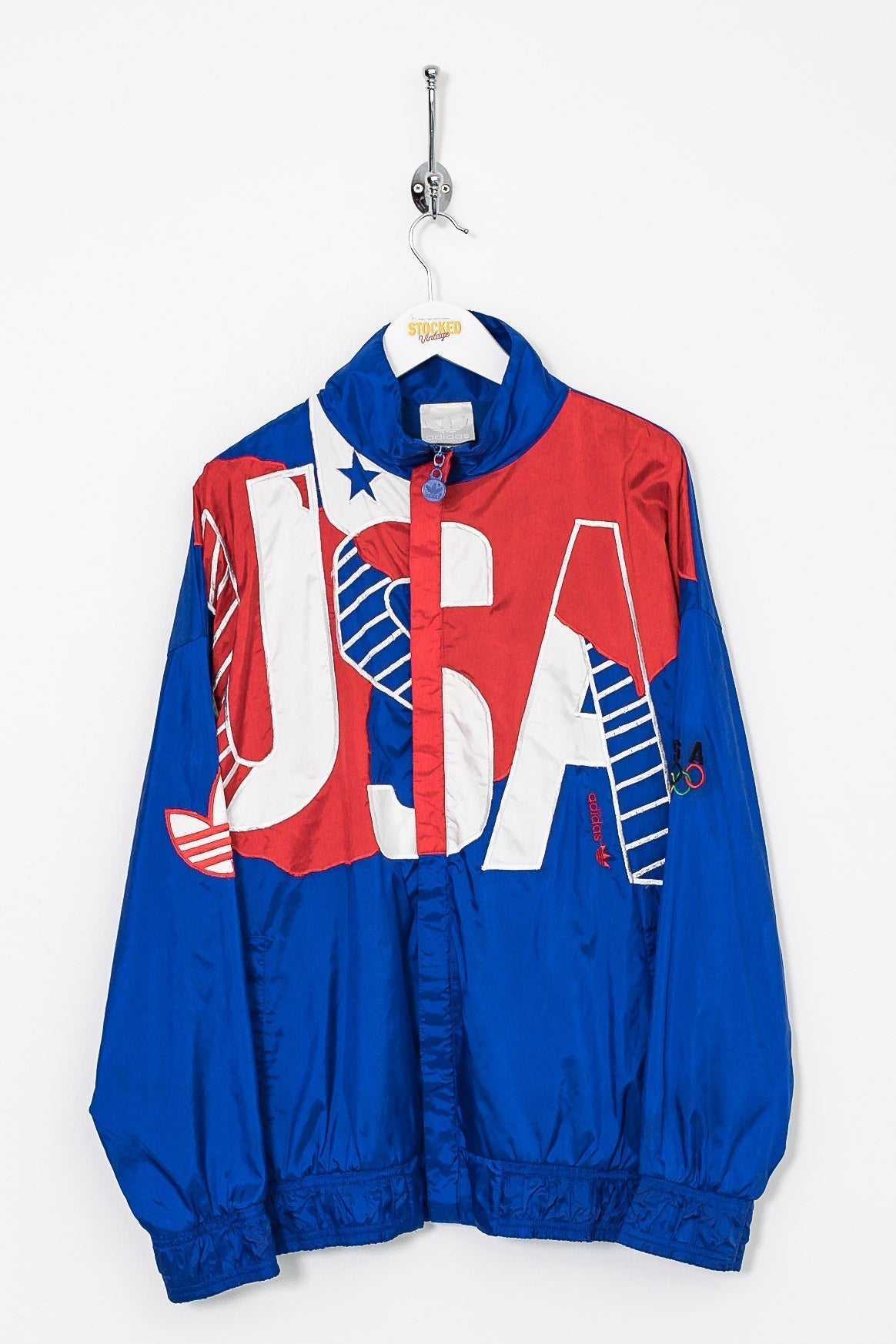 90s Adidas USA Olympics Jacket (M)