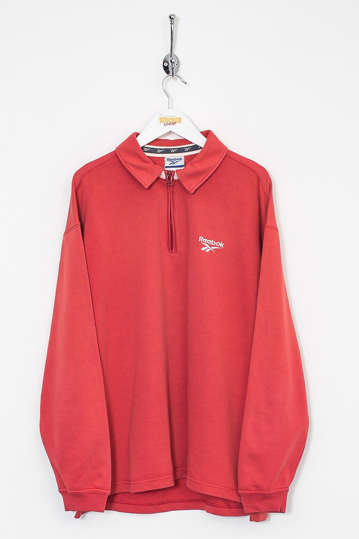 Reebok quarter hot sale zip pullover