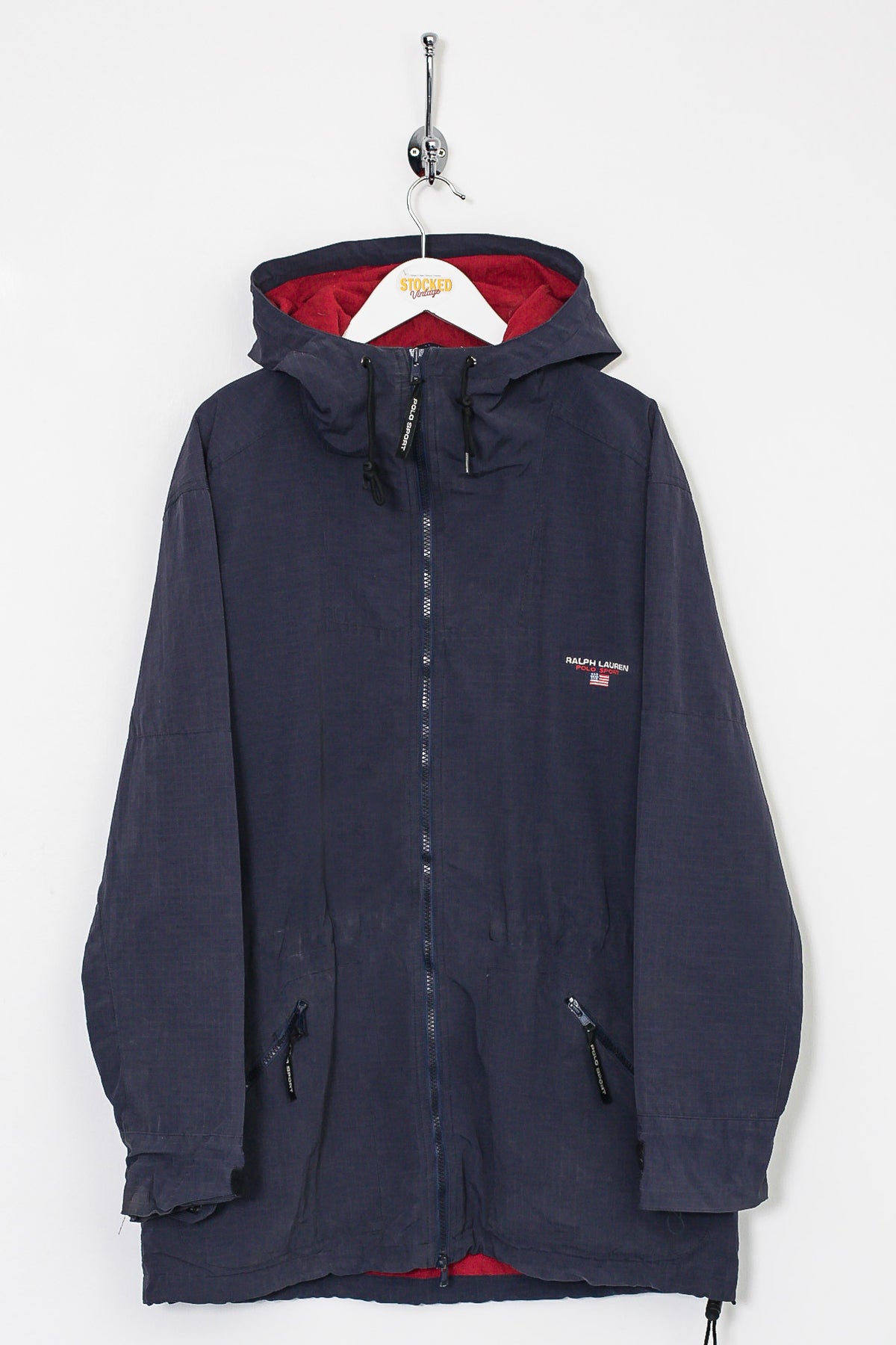 90s Ralph Lauren Polo Sport Fleece Lined Jacket (L)