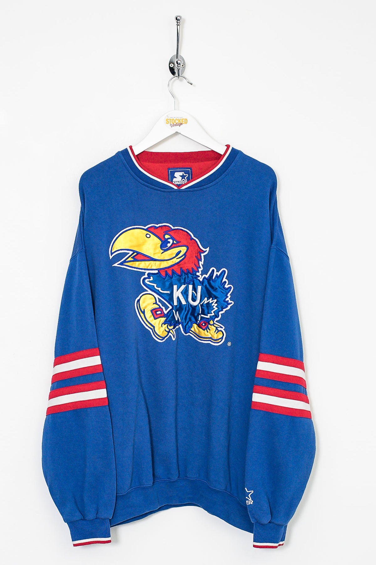 90s Starter Kansas Jayhawks Sweatshirt (L)