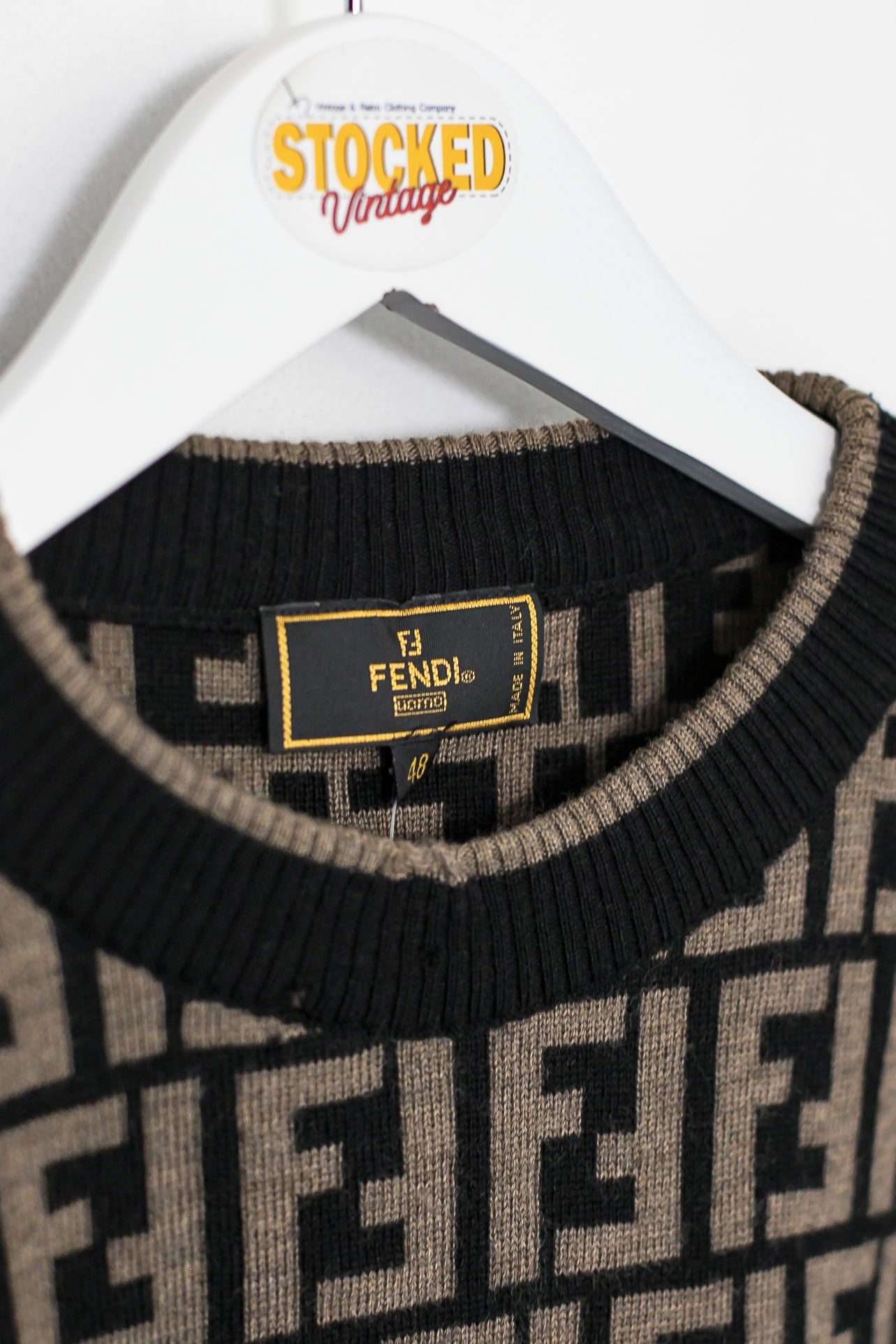 Vintage fendi sweatshirt new arrivals