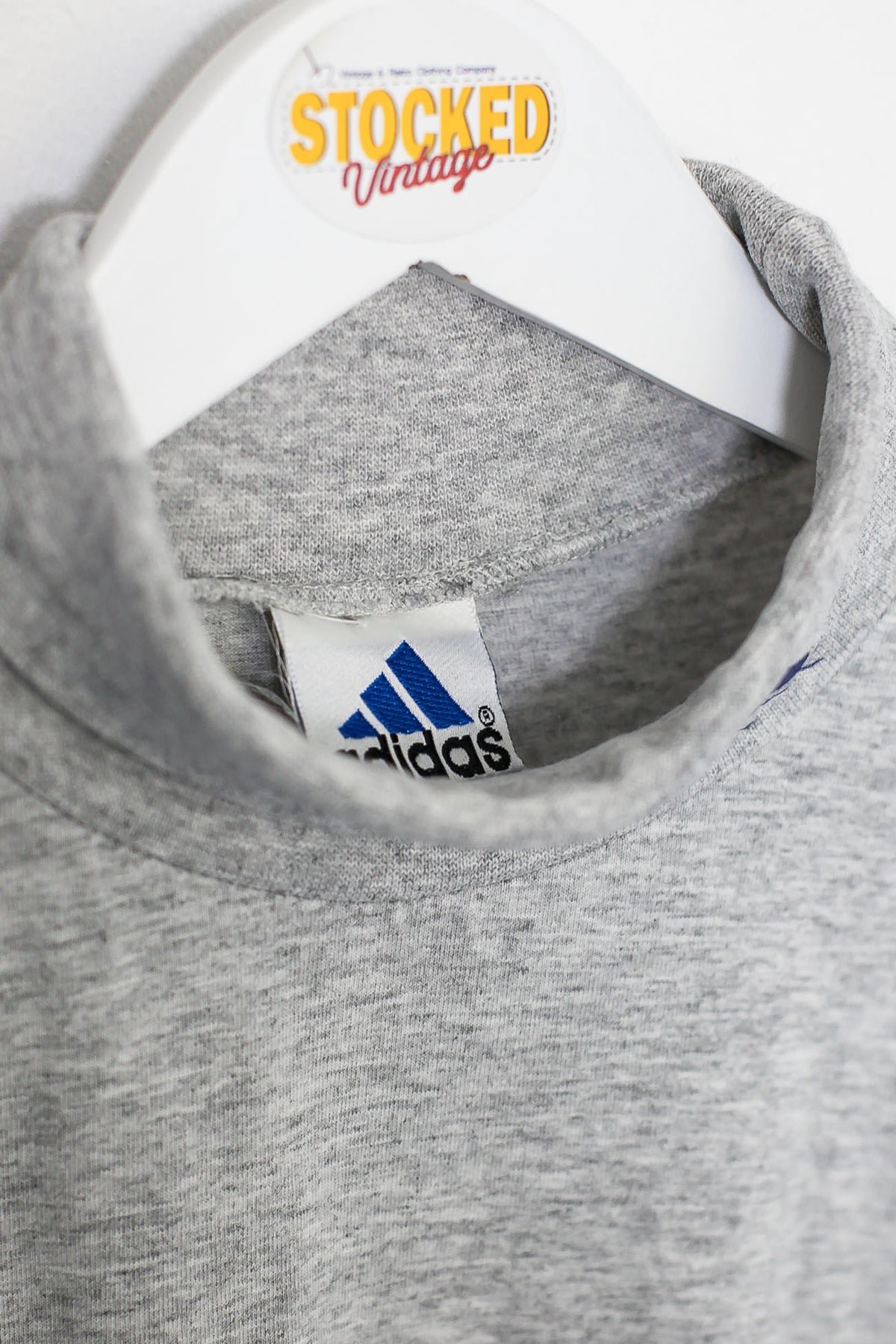 00s Adidas Roll Neck Sweatshirt (M)