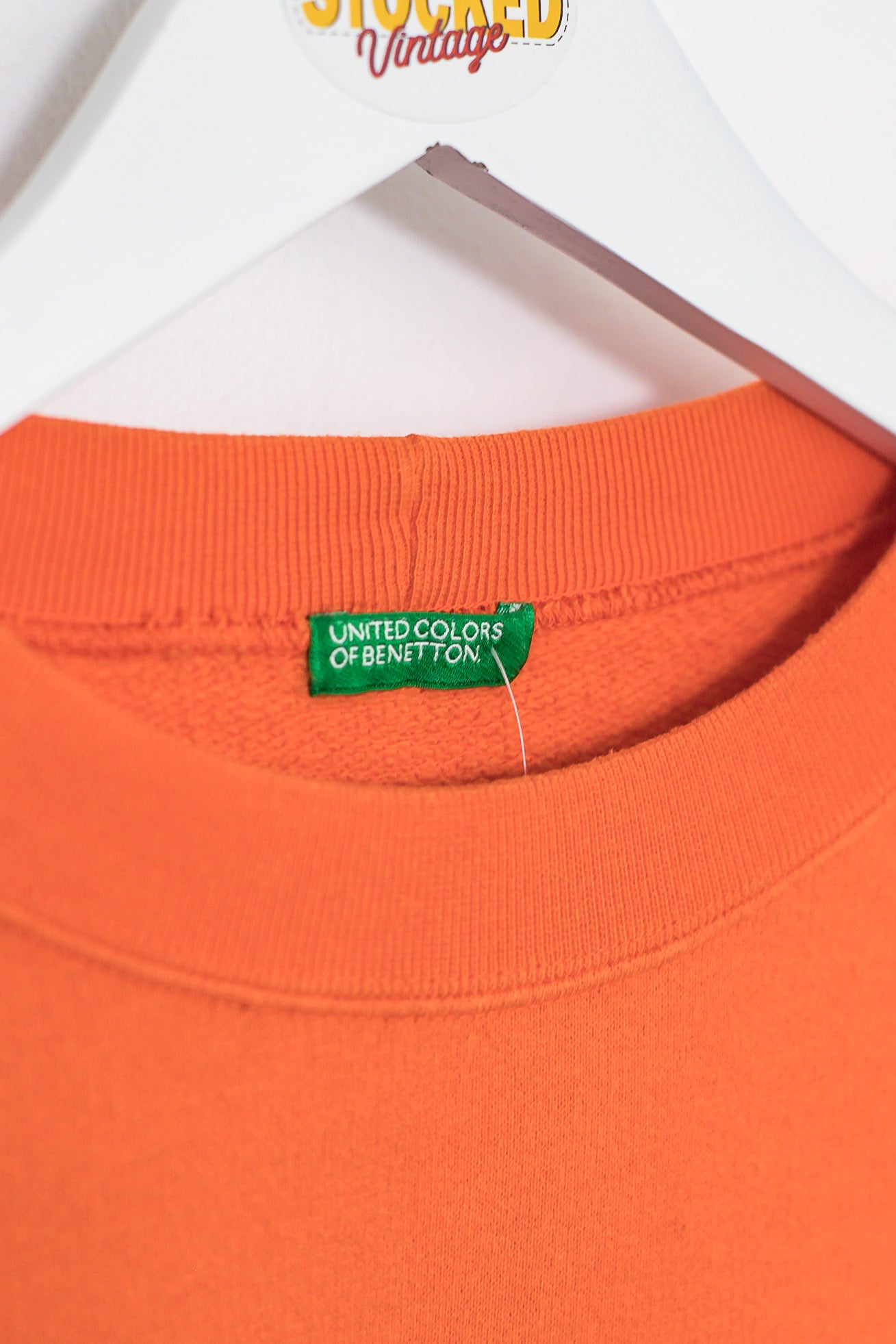 00s Benetton Sweatshirt L Stocked Vintage