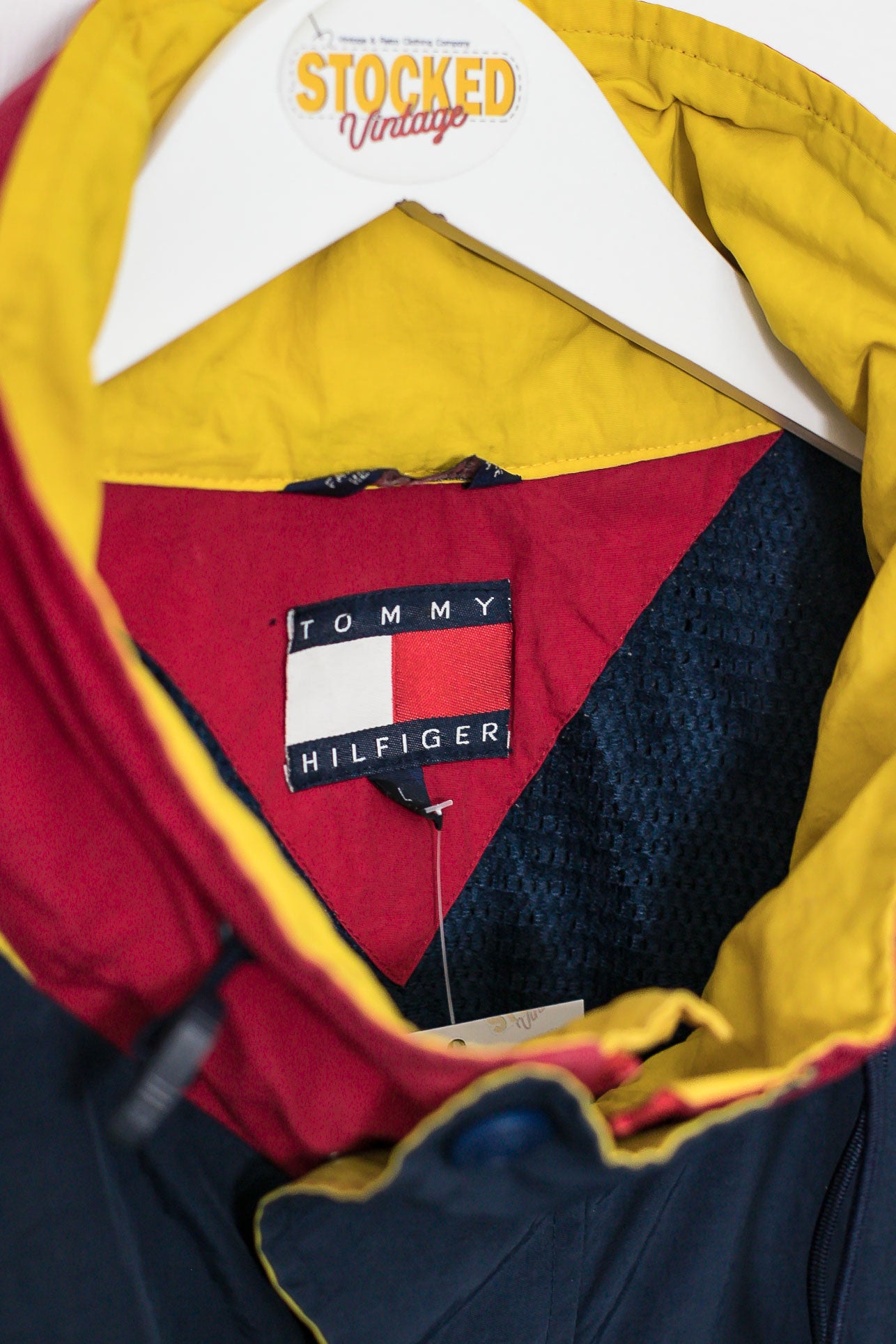 Tommy hilfiger multicolor on sale jacket