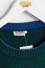 90s Hugo Boss Knit Sweatshirt (XL) – Stocked Vintage