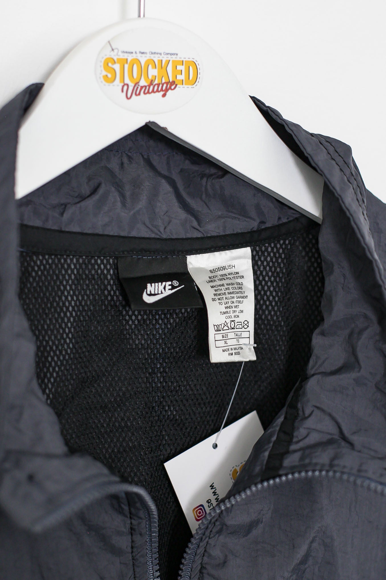 90s Nike 1/4 Zip Jacket (XL) – Stocked Vintage