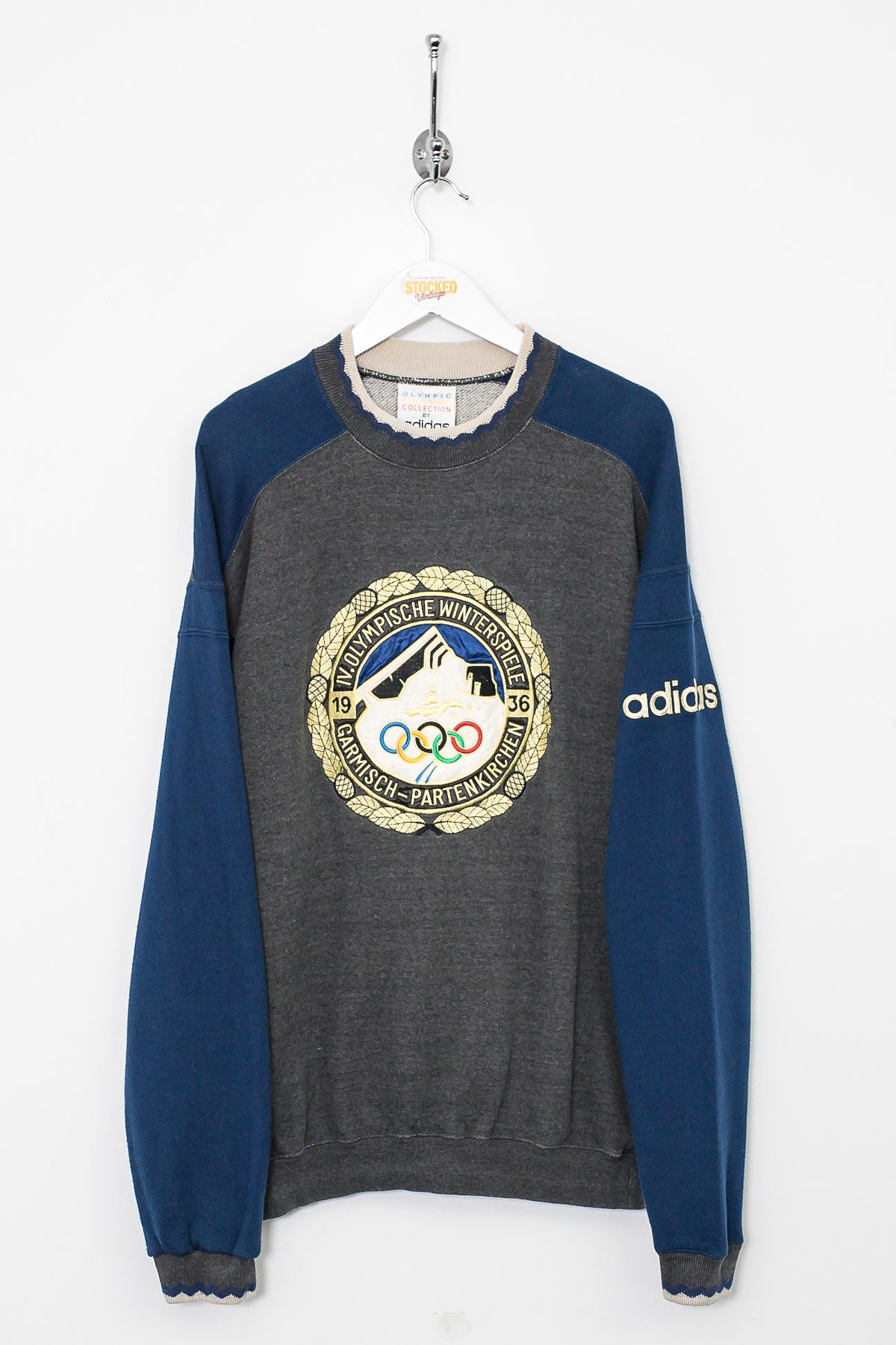 Rare 90s Adidas Germany Olympics Sweatshirt (M)