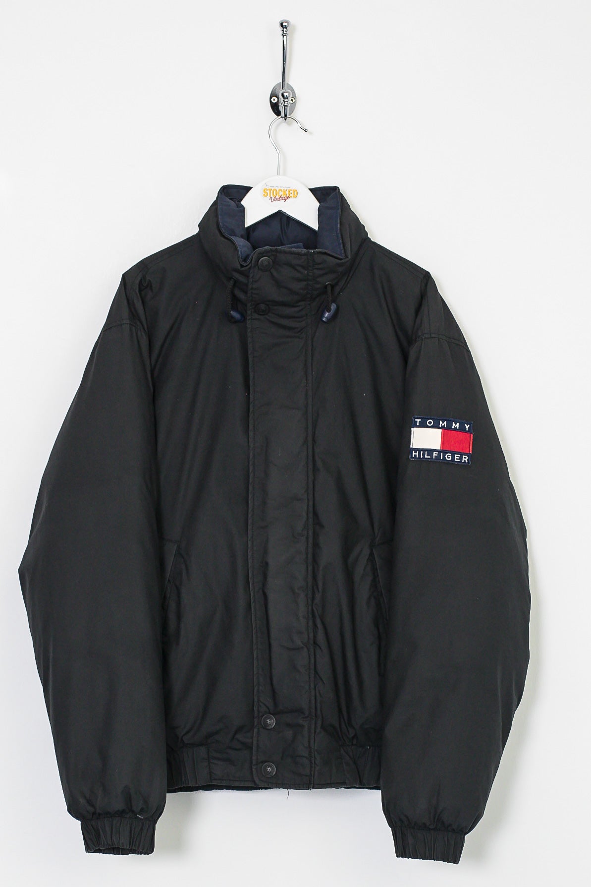 Tommy hilfiger 90s hot sale down puffer jacket