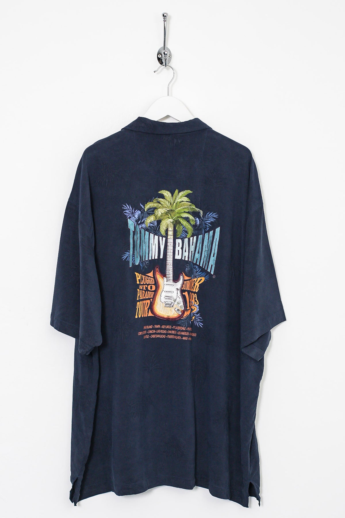 90s Tommy Bahama Hawaiian Silk Shirt (XXL)