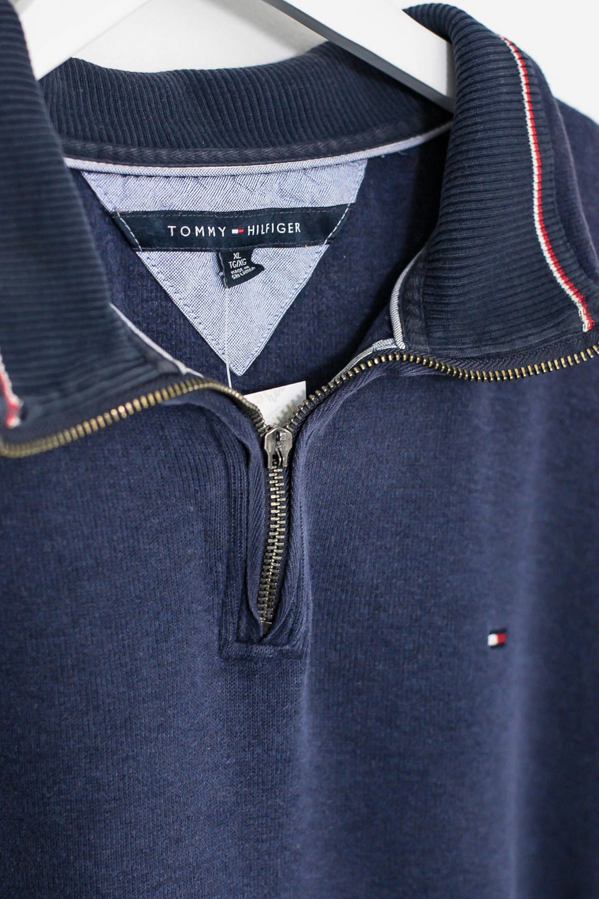 tommy hilfiger 1 4 zip sweatshirt