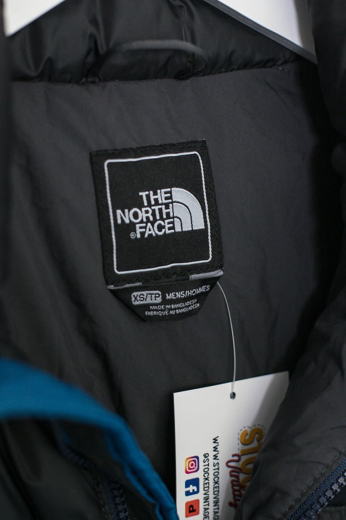 xs north face jacket mens