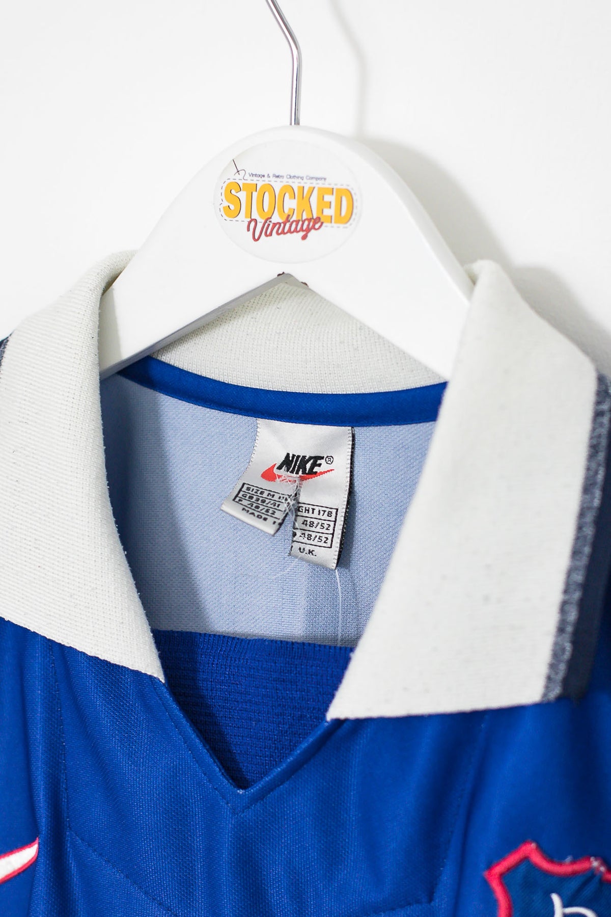 1997-99 Nike Rangers Home Shirt (M) – Stocked Vintage