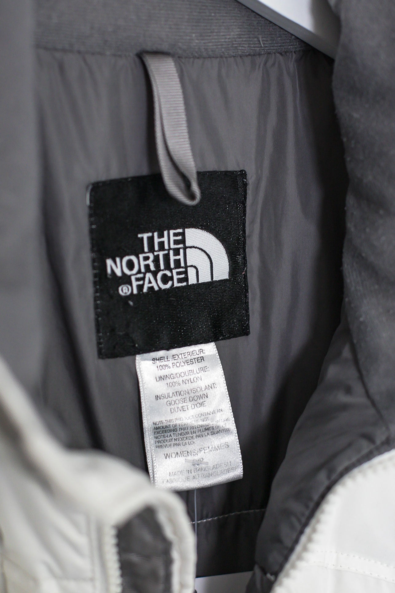 North face goose hot sale down jacket women's